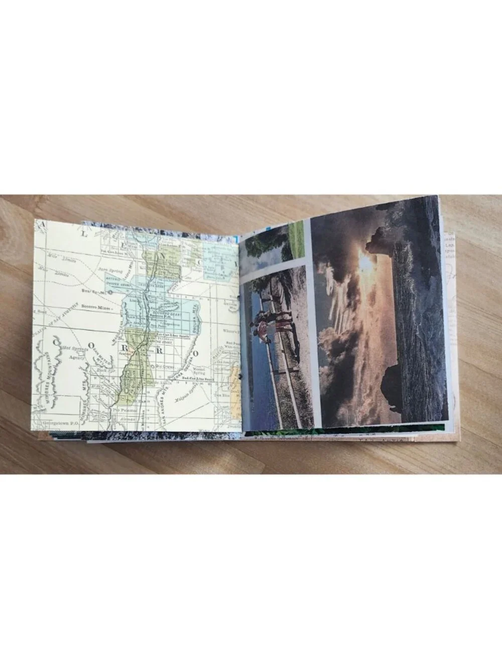 Travel Theme Junk Journal Handmade 66 pages